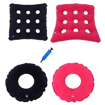 

Inflatable bedsore cushion thickened flocking cushion for elderly cushion cushion hip inflatable cushion wheelchair cushion