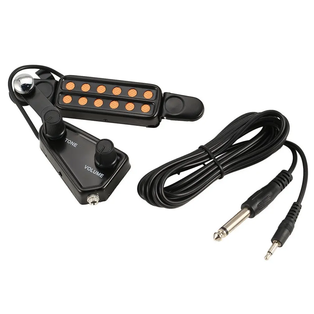

New High Quality Acoustic Guitar Sound Pickup Classical Folk Acoustic Guitar Sound Hole Pickup With Volume Sound Adjustment