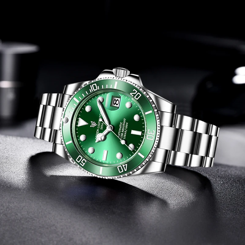 2021 LIGE новые часы Мужские автоматические механические Tourbillon модные спортивные