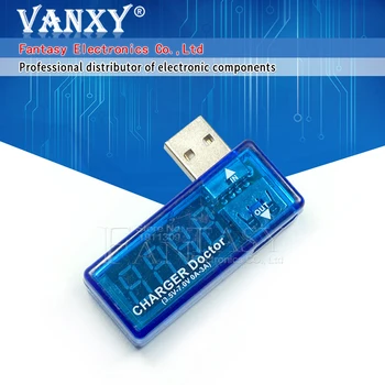 

1pcs Digital USB Mobile Power charging current voltage Tester Meter Mini USB charger doctor voltmeter ammeter new