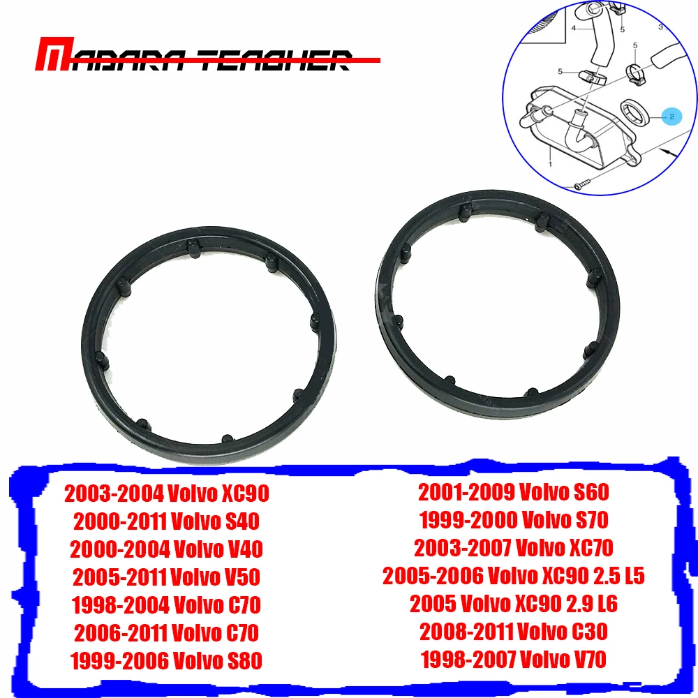 

New Oil Cooler O-Ring Gasket For Volvo S40 S60 S70 S80 V40 V50 V70 C70 XC70 XC90 Engine 30637339