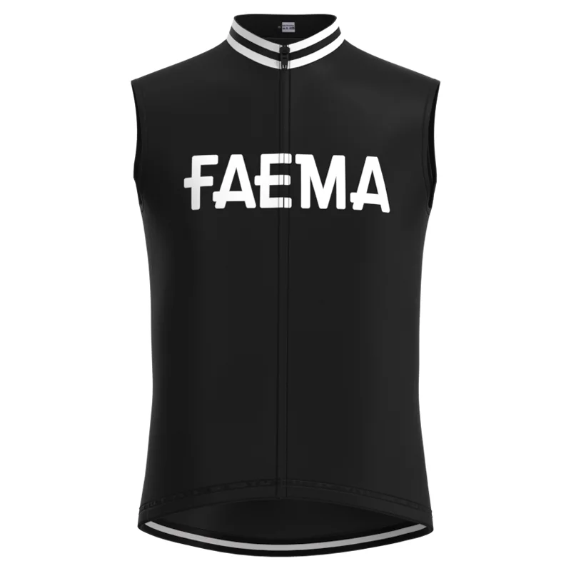 1955 соревнования Италия FAEMA Team Man Ретро Велоспорт Джерси без рукавов Одежда для