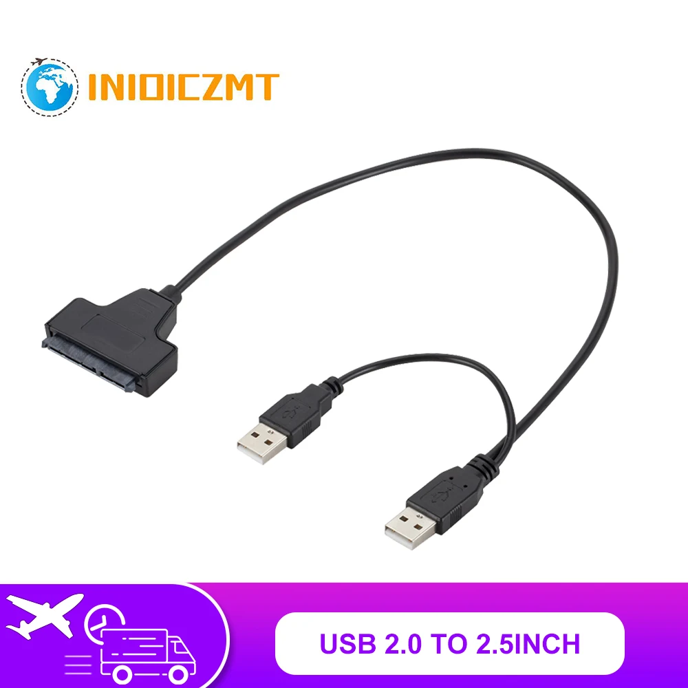 Адаптер для жесткого диска с USB 2 0 на 5 дюйма HDD 7 + 15pin SATA | Компьютеры и офис