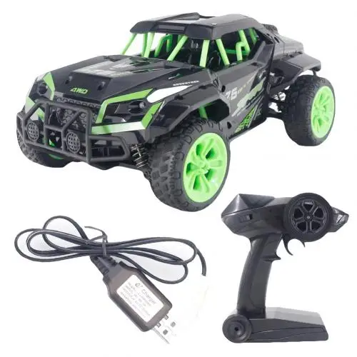 Черный 1/16 4WD 2,4G пульт дистанционного управления высокоскоростной Электрический внедорожный грузовик автомобиль детская игрушка для детей RC Drift wltoys - Цвет: Черный