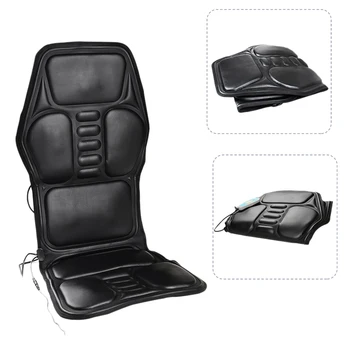 

12V Car Massage Seat Body Massage Pad Back / Waist / Leg / Neck Massage Relaxation Pad for Car Home Office with US Plug