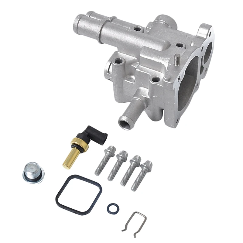 

New Coolant Thermostat Housing Cover Sensor Fit for Chevy Aveo 96817255 55591401