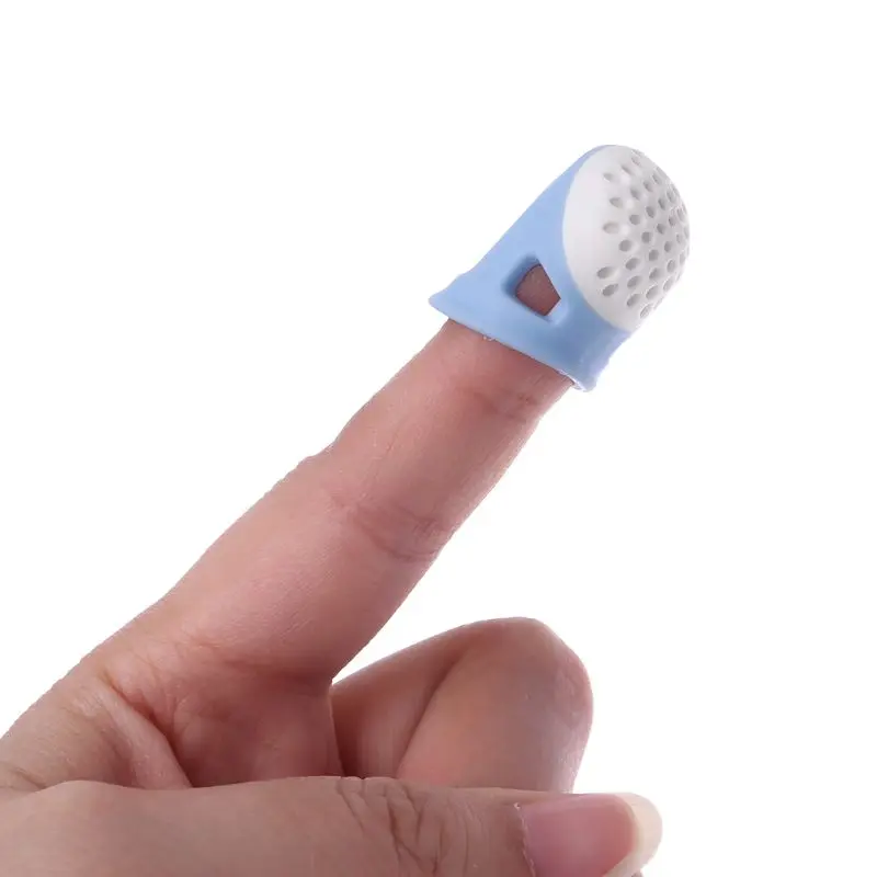 

Silicone Pin Needles Thimble Finger Protector DIY Sewing Needlework Accessory