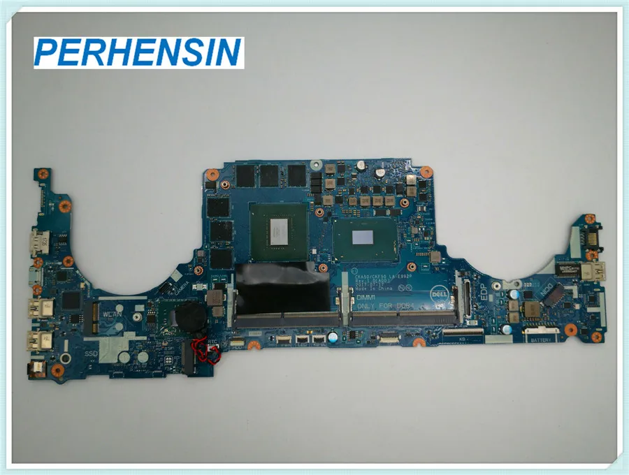 Для Dell Aliens 7577 7570 Материнская плата ноутбука LA-E992P W/I7-7700HQ процессор GTX1060 GPU 8 Гб DDR4 VPTXG 0VPTXG CN-0VPTXG