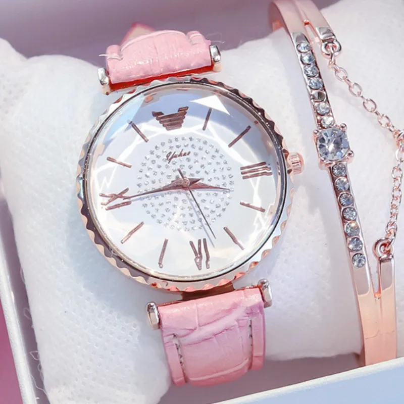 

2020 Simple Girls Watch Children Outdoor Clock Leather Bond Casual Dress Relojes Mujer