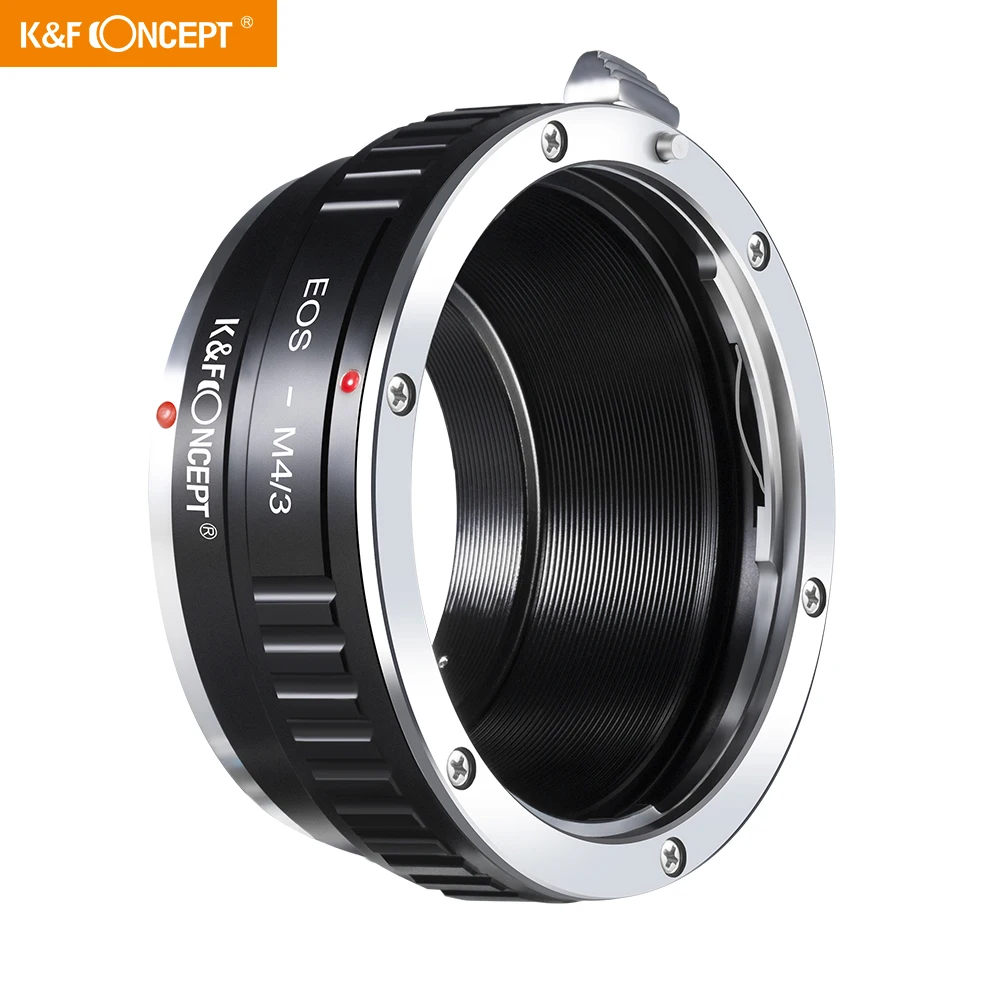 K&F Concept Адаптер Переходник EOS М4/3 MTF предназначен для установки объективов с