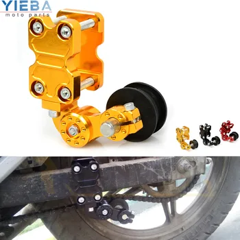 

High Quality Aluminum Motorcycle Accessories Chain Tensioner Down 400CC For Suzuki RGV 250 DL 1000 HONDA CB190R VT1100 GROM X11
