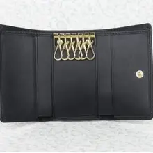 Woxk модный кожаный бумажник кошелек ключ 6 Кнопка коробка