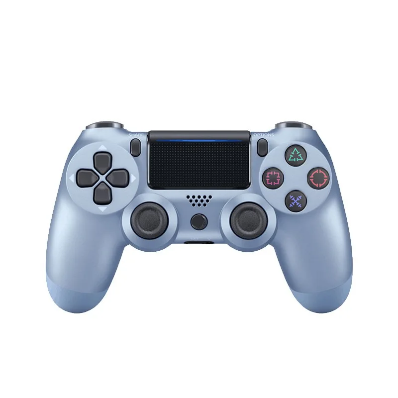 Steel Blue Беспроводной геймпад для PS4 контроллер Bluetooth беспроводной контроллер для PS4 Геймпад подходит для PS3 для Dualshock 4 Вибрационный джойстик - Цвет: Steel Blue