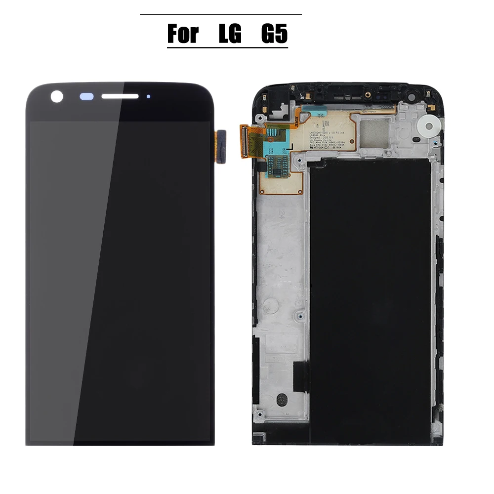

For LG G5 LCD Touch Screen with Frame Digitizer For LG G5 LCD Replacement Screen For LG G5 Display 5.3 '' H850 AAA