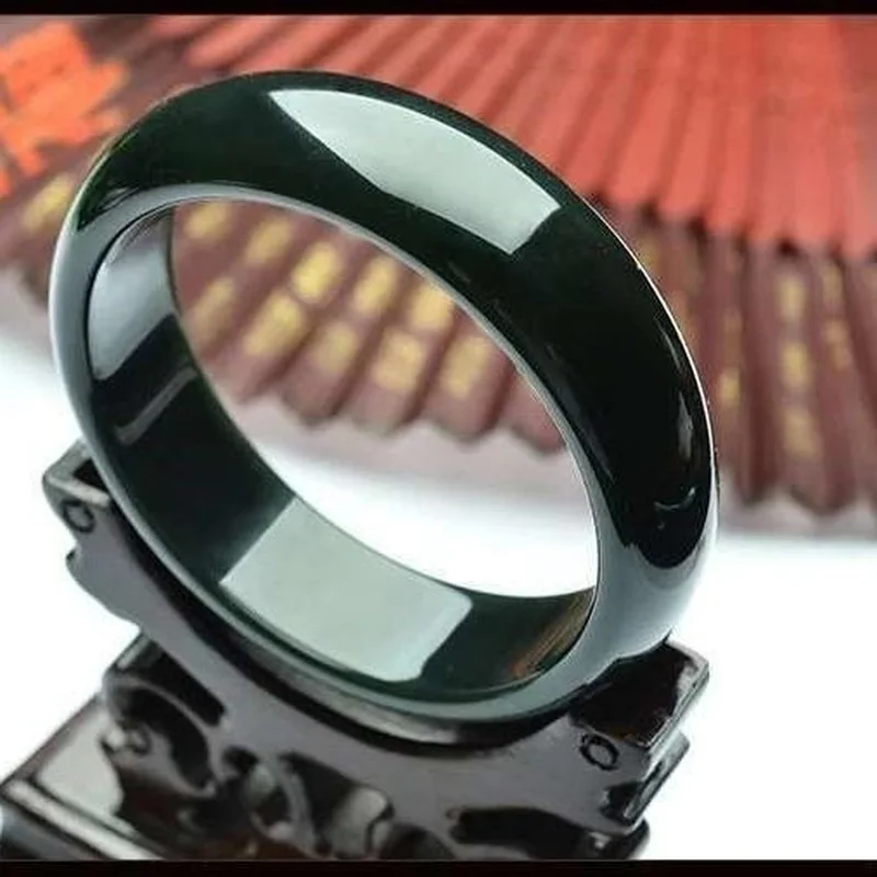 

Лидер продаж, черный голубой браслет, очаровательные украшения, женский браслет ручной работы для женщин и мужчин, модные аксессуары 54-64 мм