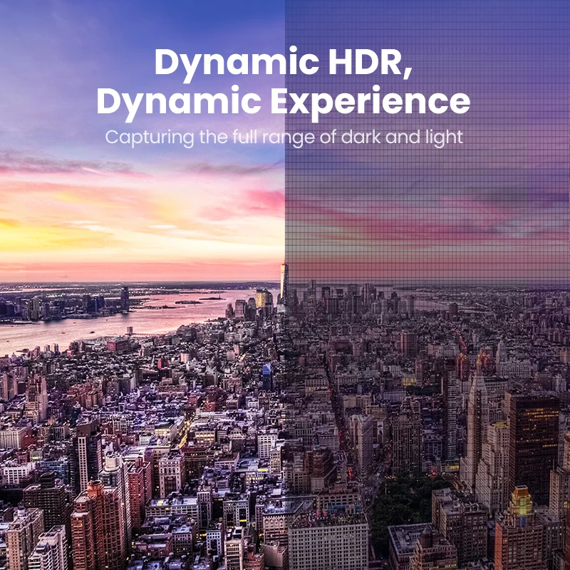 Ugreen HDMI 2.1 Cable 8K/60Hz 4K/120Hz for Xiaomi Mi Box HDMI2.1 Cable 48Gbps HDR10+ HDCP2.2 for PS4 HDMI Splitter 8K HDMI Cable