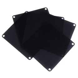 Ventilateur en PVC pratique, 140mm, 5 pièces, filtre anti poussière, boîtier de refroidissement d'ordinateur, maille de couverture 