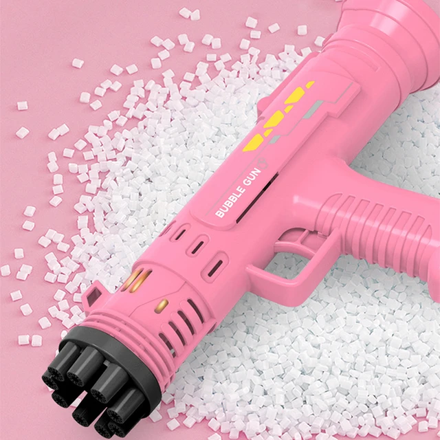 Kids Automatic Gatling Bubble Gun Toys Summer Soap Water Bubble Machine Electric Bubble Machine For Children Gift Toys Bath Toys 5