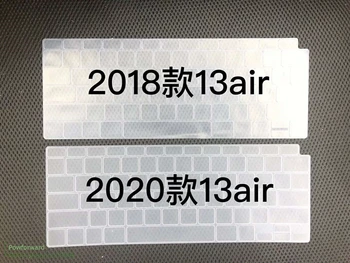 

Silicone Laptop Keyboard Cover Skin for MacBook Newest Air 13" 2020 A2179 Release with Retina Display US version