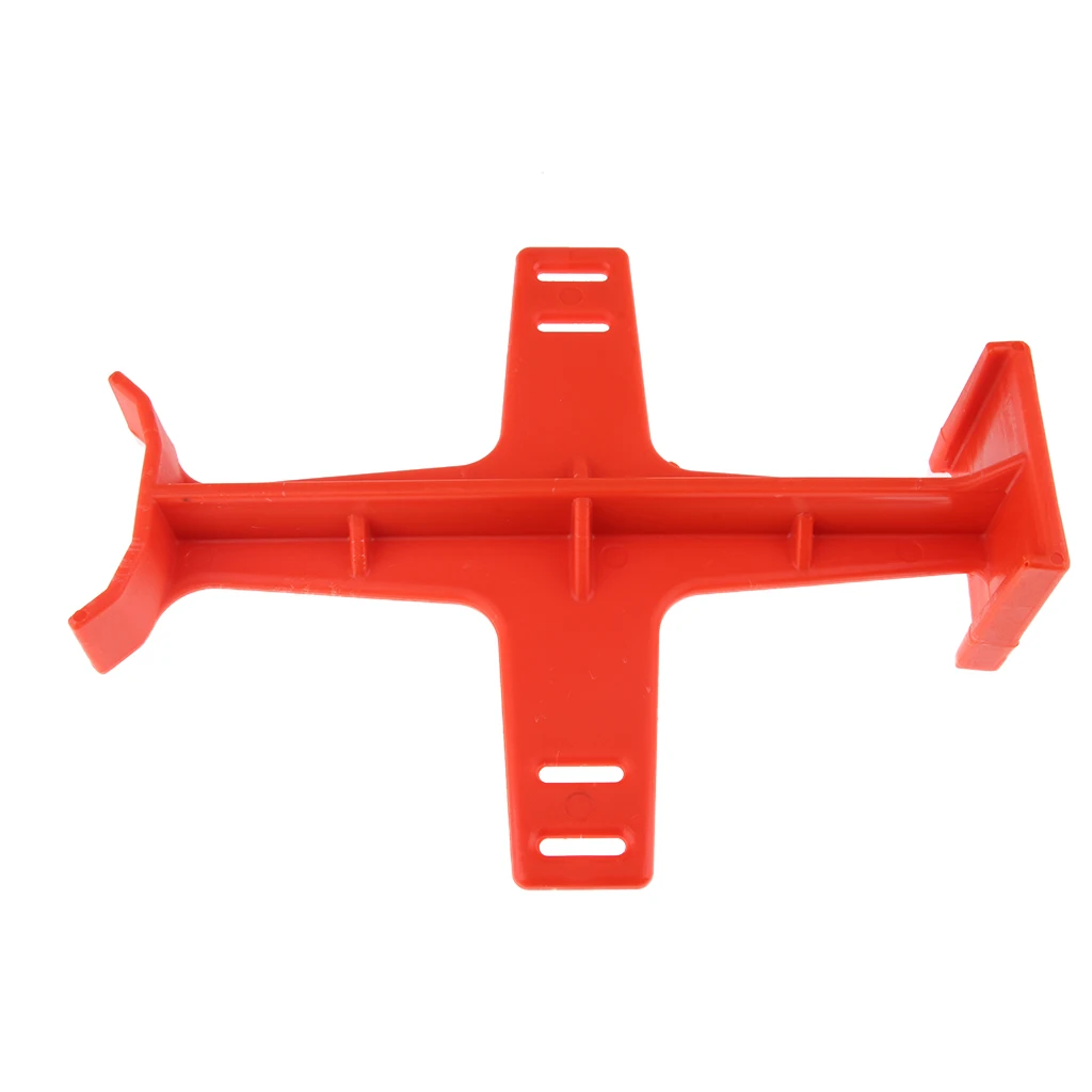 Orange Motorcycle Transportation Brace Fork Support 280mm Tie Down For 