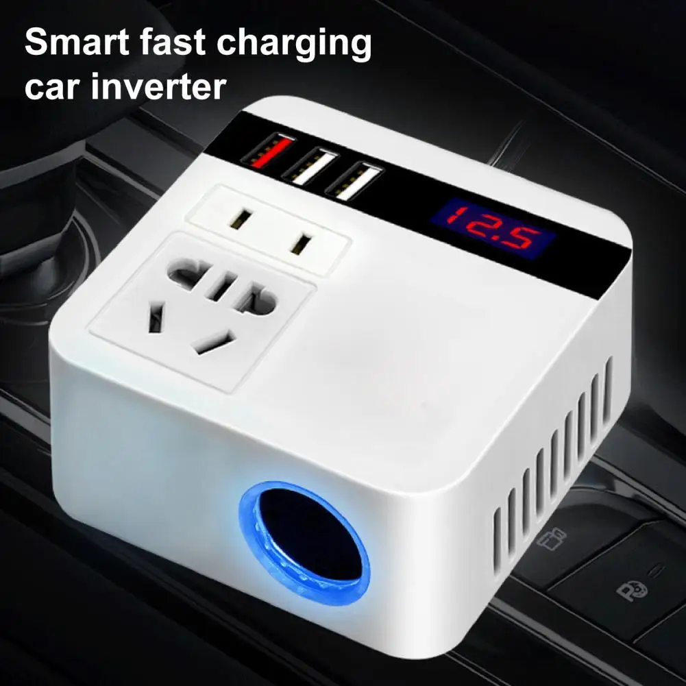 Car Inverter High Quality 100W 12V 24V to 110V 220V Power LED Display Converter | Автомобили и мотоциклы