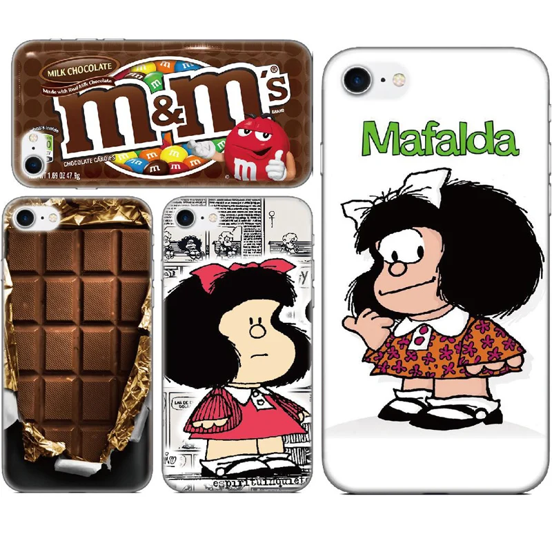 Чехол из силикона и ТПУ для шоколада Mafalda чехол Wiko вид 4 2 Go XL U Feel Lite книжка Lenny 5