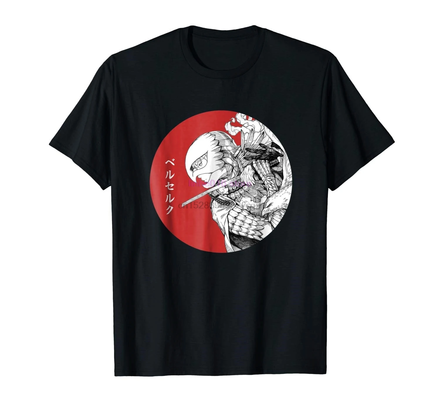 Брендовая мужская рубашка Berserk Griffith Red Sun аниме футболка|Футболки| |