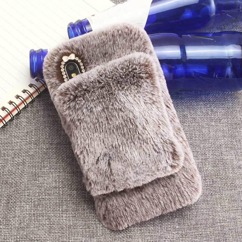 Забавный Пушистый подарок стильный популярный кролик Оболочка Чехол для