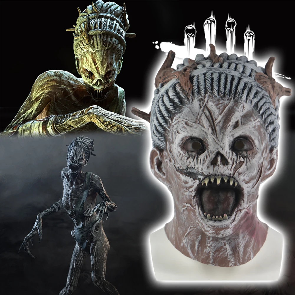 Косплей игра Dead by Daylight Маска Новый убийца Hag маски Хэллоуин страшные лица