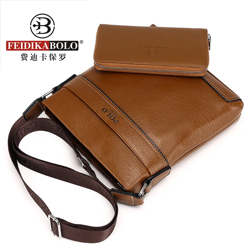 

Fee Dika Polo 2018 New Style MEN'S Single-shoulder Bag Korean-style Trend of Fashion Men Hand Briefcase Men's Bag