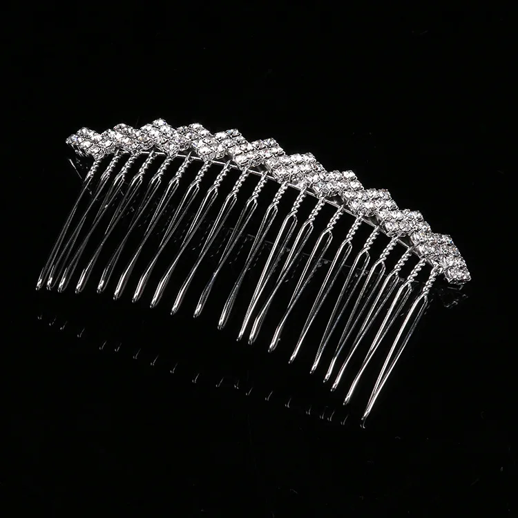 Hot Selling Korean-style Versatile Hair Accessories Bride Wedding Accessories Full Man-made Diamond Hair Comb Women's Manuf