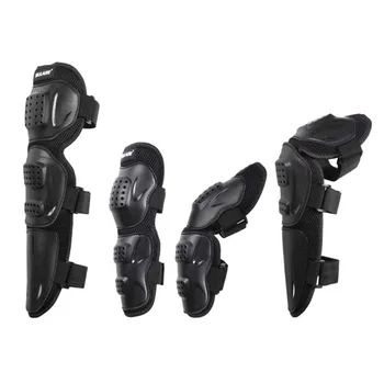 

4pcs/set Elbow Knee Sleeve Pad Breathable Adjustable EVA PE Shell Arm Leg Protective Guard Protector Motorcycle Accessories -