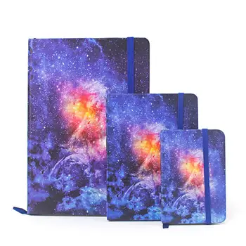 

TWISTER.CK Student Hardcover Rubber Band Notebook (Random Style)
