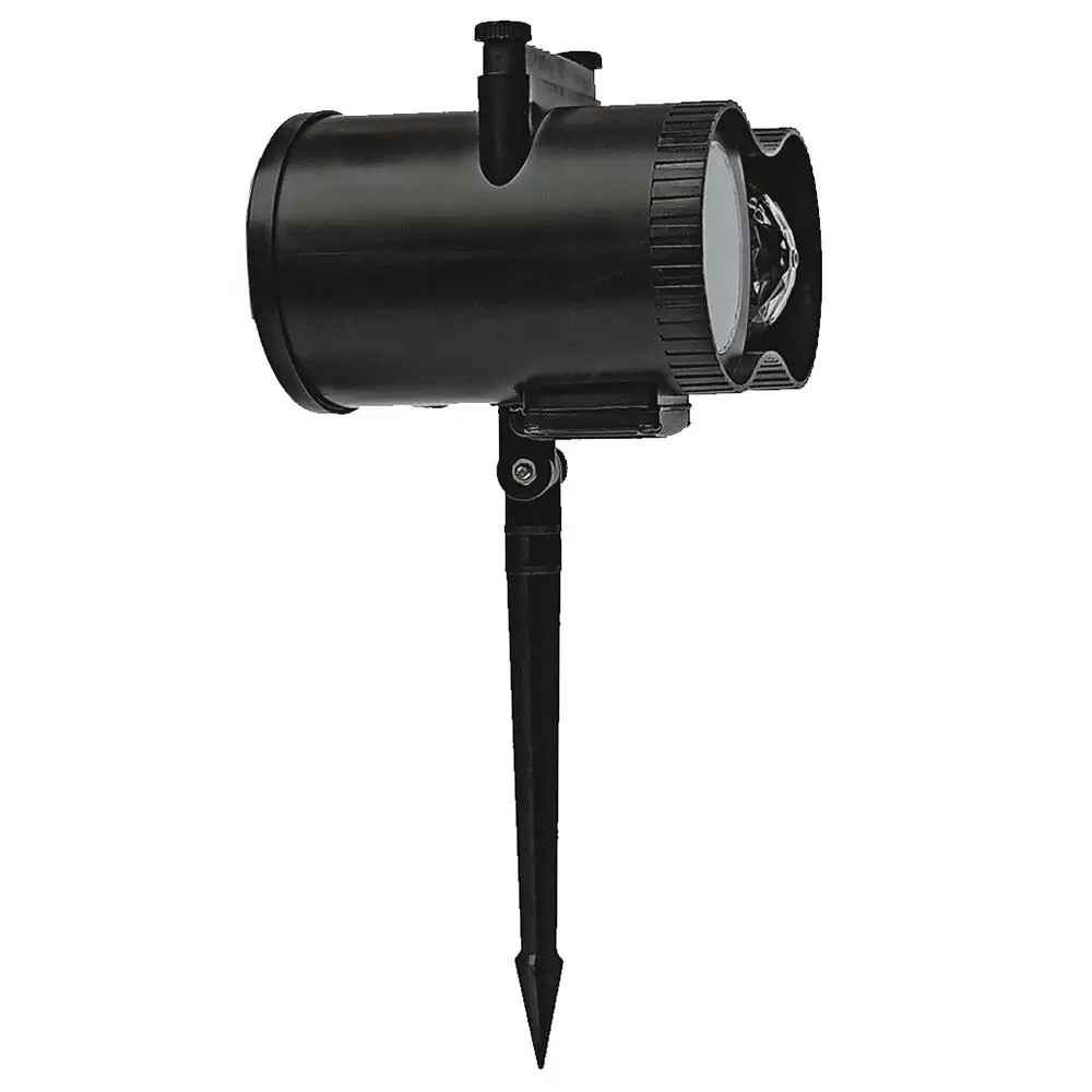 Projector Lights Landscape Lamp Animated Projection Lamp Beautiful Portable Double Cylinder 15W Black Christmas Moving