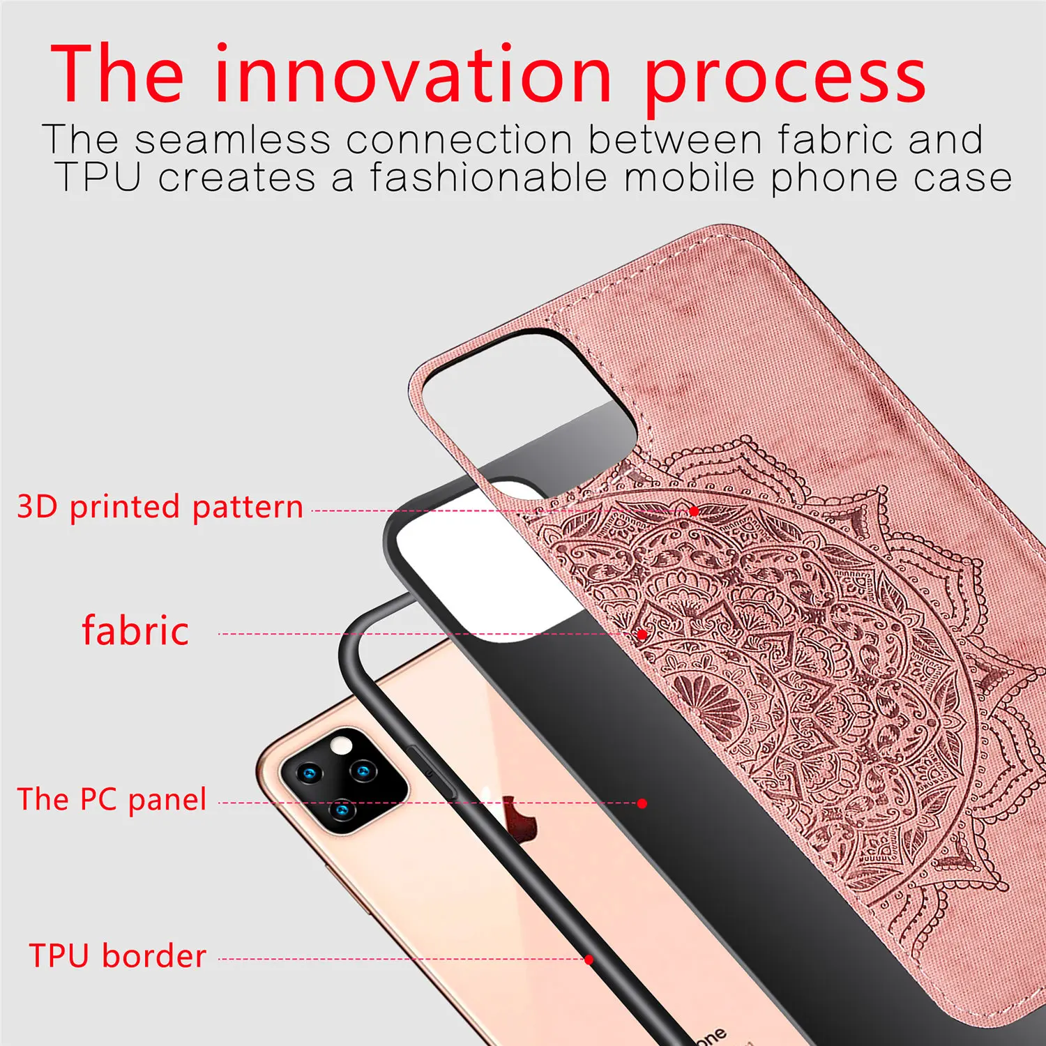 Для Apple iPhone 11 чехол для Pro Max Магнитная ткань Жесткий PC силиконовая рамка задняя