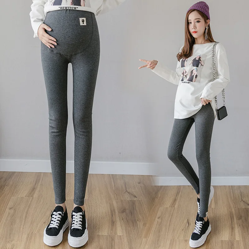 

Maternity Clothes 2020 Spring And Autumn New Style Kitty Couture Labeling Leggings Outer Wear Pregnant Women U-Shaped Abdominal