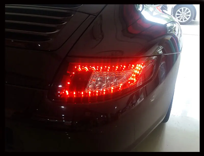 Автомобильный Стайлинг задний фонарь 2005-2009 для Porsche 997 светодиодный фонарь Altis светодиодные задние фары светодиодный DRL+ тормоз+ Парк+ сигнальная стоп-лампа