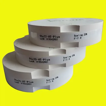

Vsmile 95mm HT High Translucency Strength Zirconia White Blocks Zirconia Discs for Zirkonzahn CADCAM Milling Machine