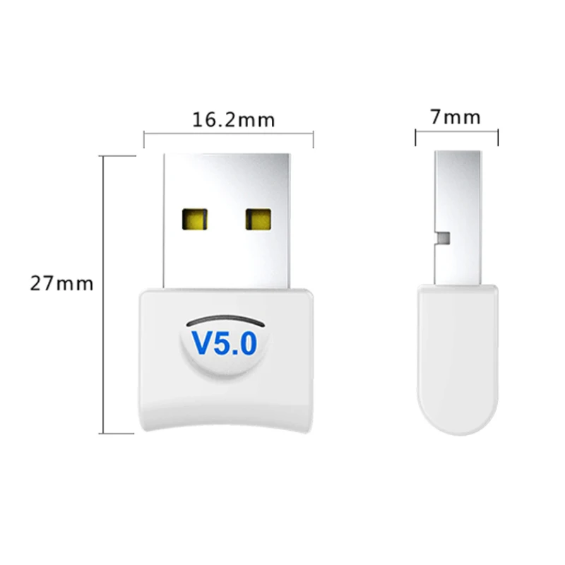 USB Bluetooth 5,0 адаптер передатчик Bluetooth приемник аудио Bluetooth ключ беспроводной USB адаптер для компьютера ПК ноутбука