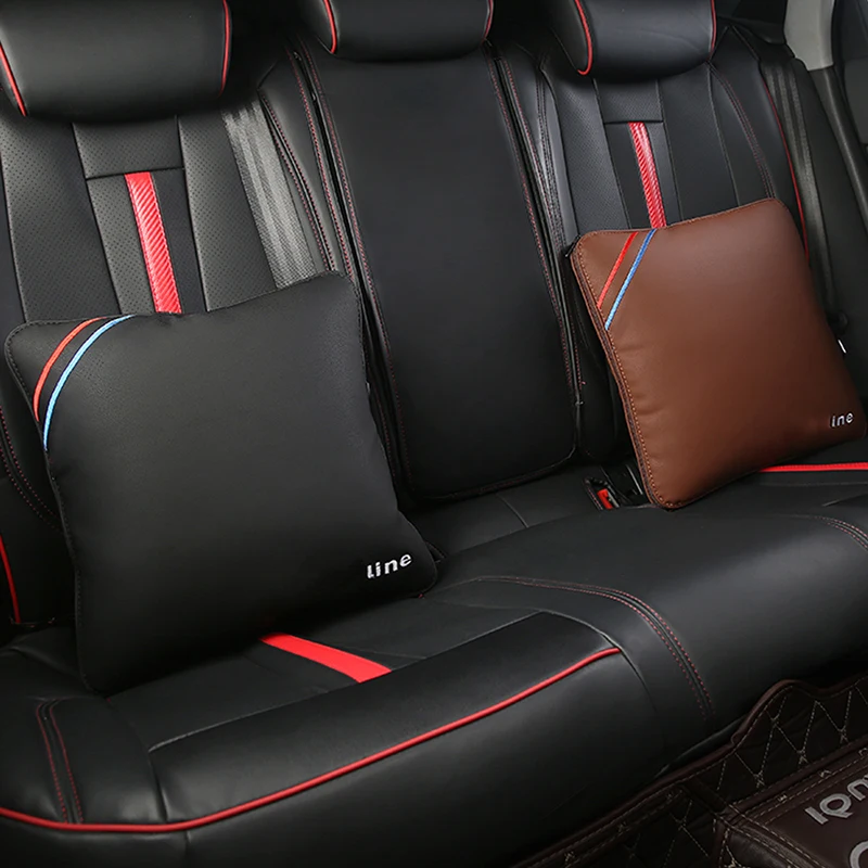 Для Audi A3, A4, S4, A5, A6, Q3, Q5, Q7, все серии, Автомобильная подушка для шеи, поясная подушка, поясничная поддержка, аксессуары для интерьера