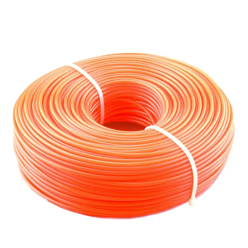 New Grass Trimmer Line 4.0mm*1LB/450g Strimmer Brushcutter Nylon Round/Square Roll Rope for Power Weed Cutting Replacement Grass Trimmer Grass Trimmer Line Trimmer Line