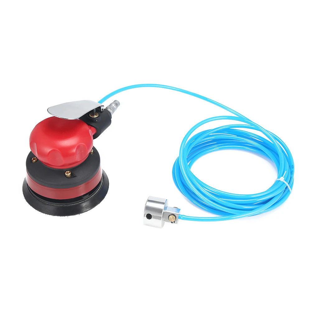 

1pcs 5 Inch Pad Pneumatic Water Mill Sandpaper Polishing Machine Pneumatic Sandpaper Portable 10000rpm Polisher