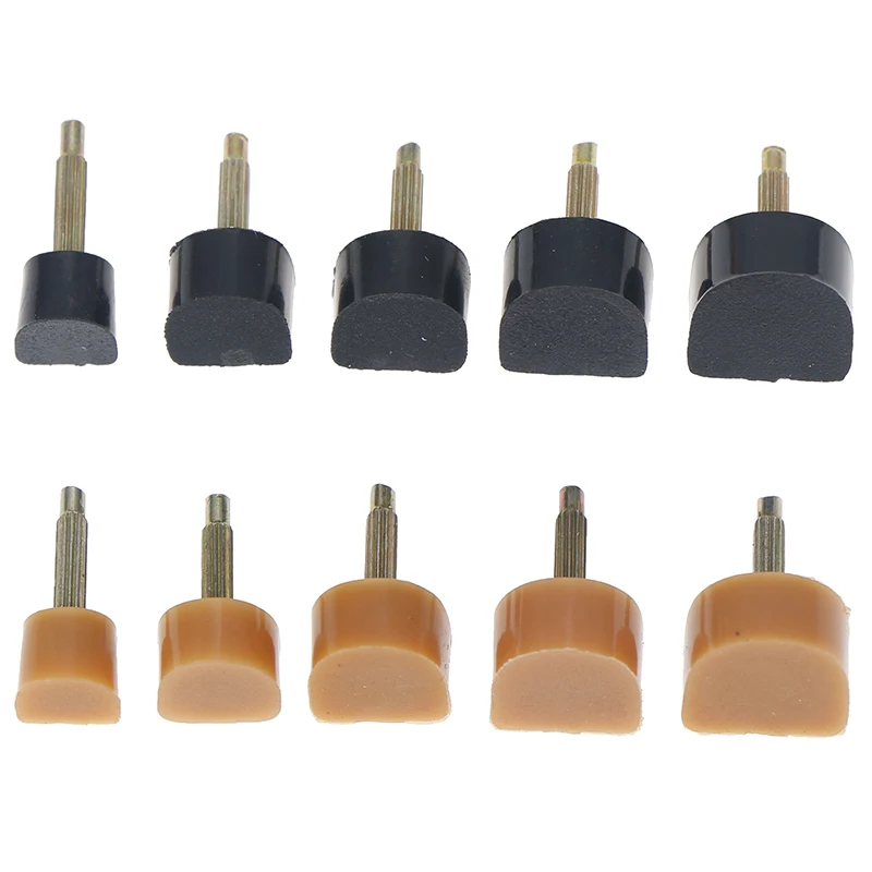 

10pcs=5pairs High Heel Repair Tips Pins For Women Shoes High Heel Tips Taps Dowel Lifts Replacement Heel Stoppers Protect
