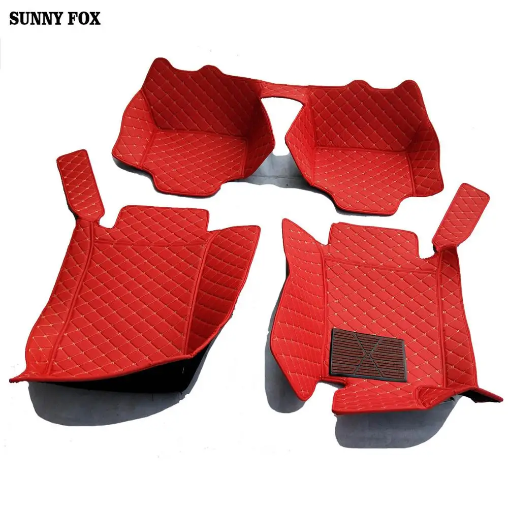 

SUNNY FOX Car floor mats for Lexus J200 LX 570 LX570 RX 200T RX350 RX270 ES250 ES300H ES350 5D car-styling carpet rugs (2008-