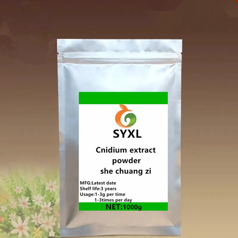 1000g Лучшее качество Pinene Cnidium фруктовый травяной экстракт Cnidium Monnieri порошок фестиваль увеличивает секрецию спермы и стимулирует желание - Цвет: 1000g