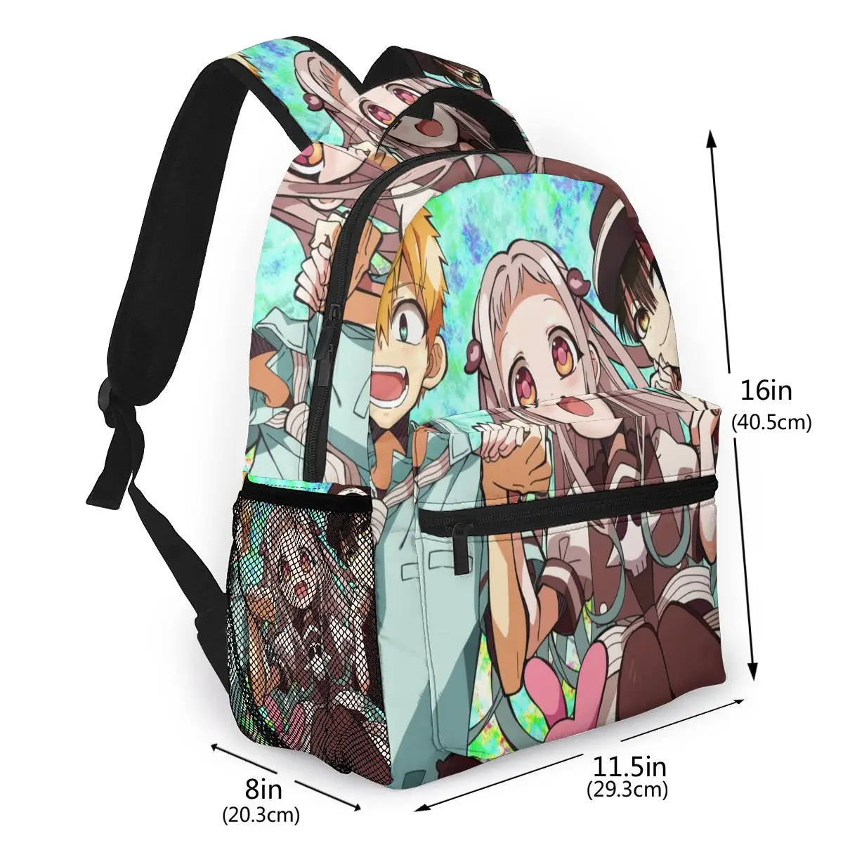 Hanako-kun Team Backpack for Girls Boys Travel RucksackBackpacks for Teenage school bag
