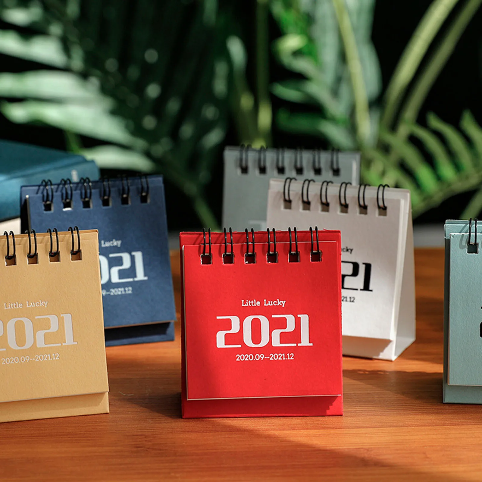 30#2021 Desk Calendar Stand Up Desktop Year Organizer Flip Daily Scheduler Monthly Pages Table Planner | Дом и сад