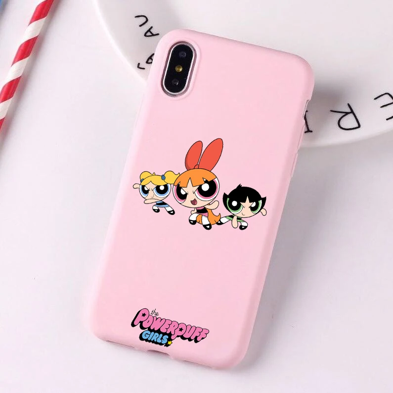 Милый Powerpuff мягкий чехол для телефона ярких цветов для девочек huawei p30 pro p30 lite p20 pro p10 mate 20 p10 lite honor 9 lite - Цвет: FHSR-24020