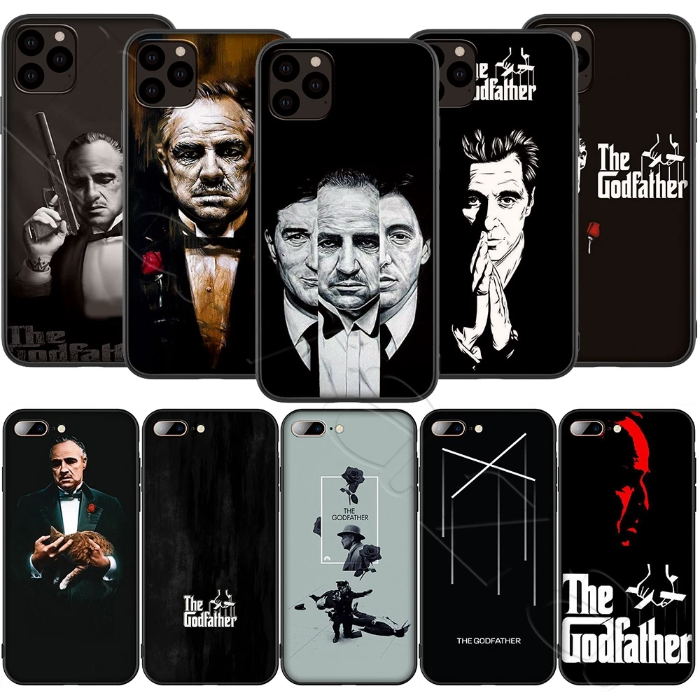 Lavaza Godfather Silicone Soft Case for iPhone 12 Mini 11 Pro XS Max XR X 8 7 6 6S Plus 5 5S SE | Мобильные телефоны и