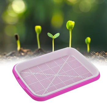 

Flower Pot Terracotta Nursery Planter Home Decor Plastic Nursery Pot Seed Sprouter Tray Vegetable Seedling Tray Sprout Plate